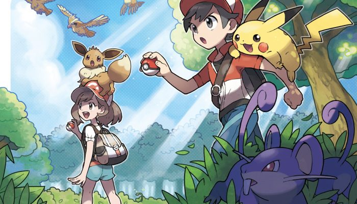 Check out this recent Pokémon Let’s Go artwork
