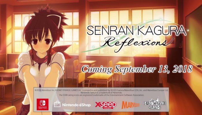 Senra Kagura Reflexions – Launch Date Announcement Trailer