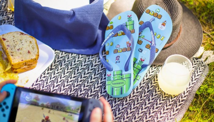 Flip flop brand Havaianas partners with Nintendo