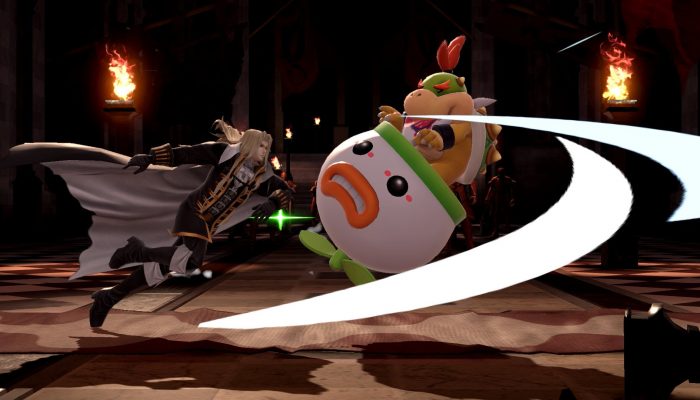 A look at Alucard as an Assist Trophy in Super Smash Bros. Ultimate