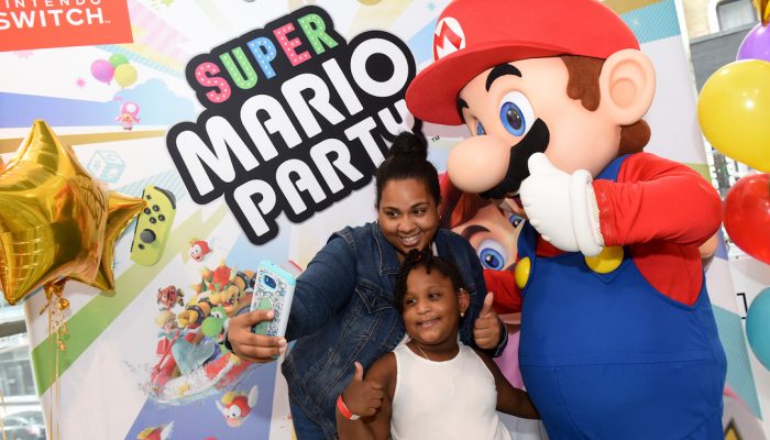 Photos of the Super Mario Party and Luigi’s Mansion Launch Event at Nintendo NY Store