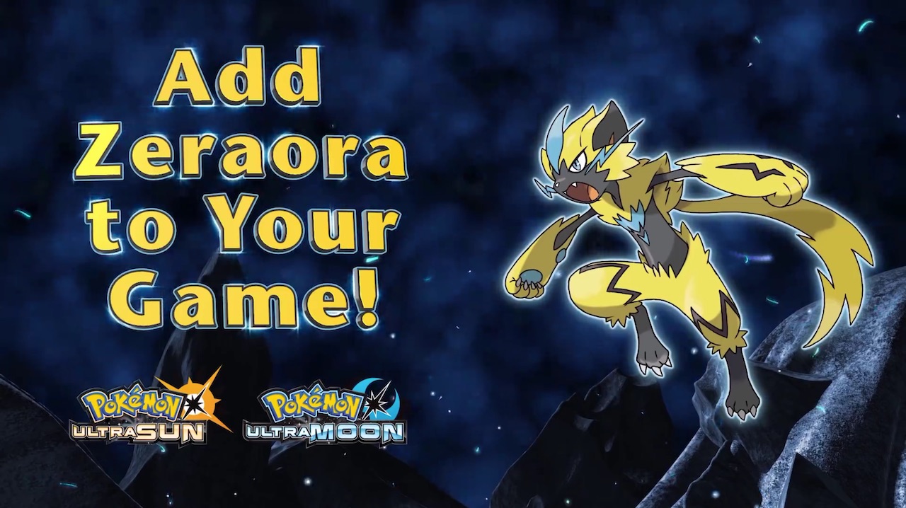 Pokemon Ultra Sun Ultra Moon Mythical Pokemon Zeraora Strikes At Gamestop Nintendobserver