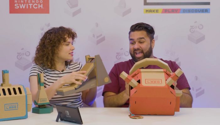 Nintendo Labo UK – Driving, Diving and Flying with the Nintendo Labo: Vehicle Kit!
