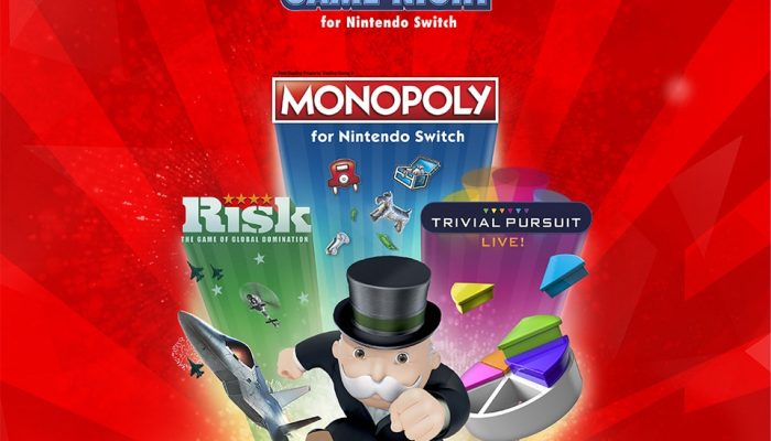 Ubisoft:’ Risk, Trivial Pursuit Live!, and Hasbro Game Night for Nintendo Switch Headed to Nintendo Switch on October 30′