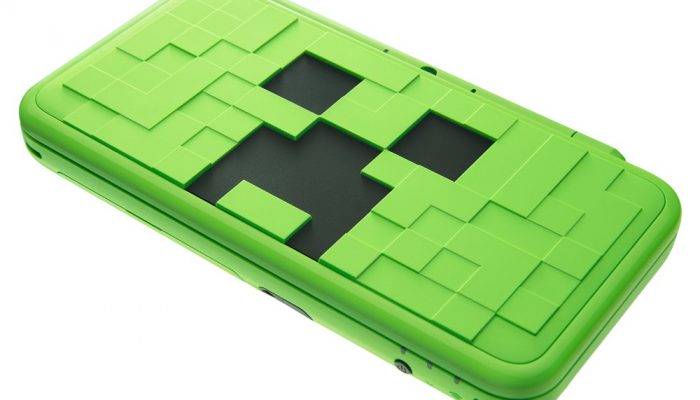 Minecraft New Nintendo 2DS XL Creeper Edition launching October 19 in Europe