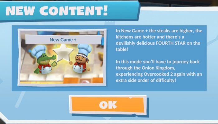 New Game Plus coming to Overcooked 2