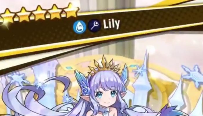 The Winter Flower and the Tidal Power summon showcase in Dragalia Lost