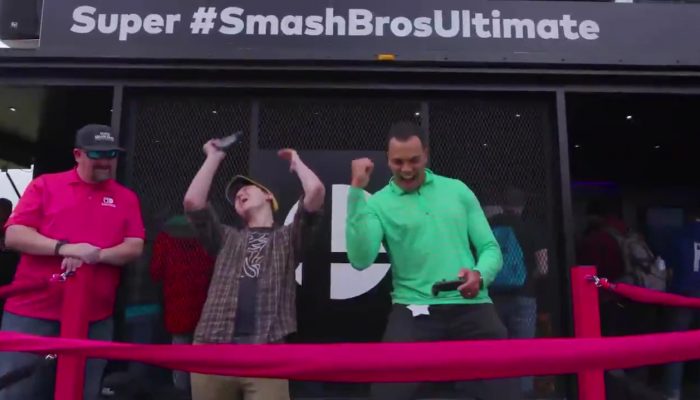 This is the Super Smash Bros. Ultimate Tailgate Tour