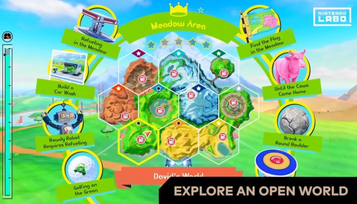Nintendo Labo – Vehicle Kit: Go explore with Adventure mode!