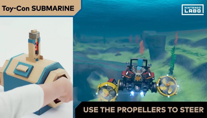 Nintendo Labo – Vehicle Kit: Toy-Con Submarine