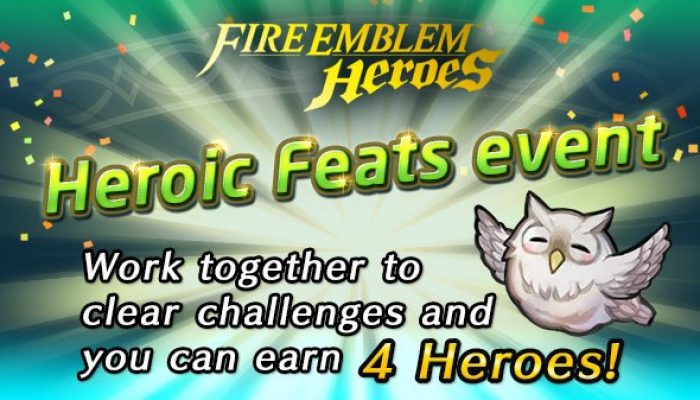 Heroic Feats event beginning in Fire Emblem Heroes