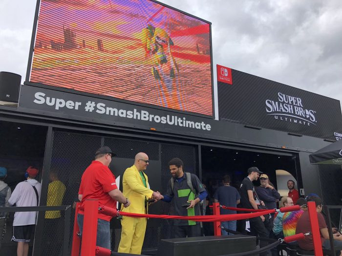 Super Smash Bros Ultimate Tailgate Tour