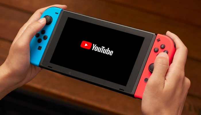 YouTube now available in Europe on Nintendo Switch
