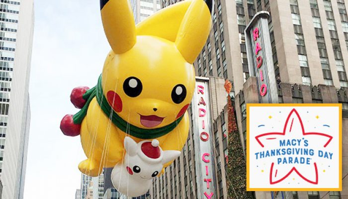 Pokémon: ‘Pikachu Soars This Thanksgiving!’