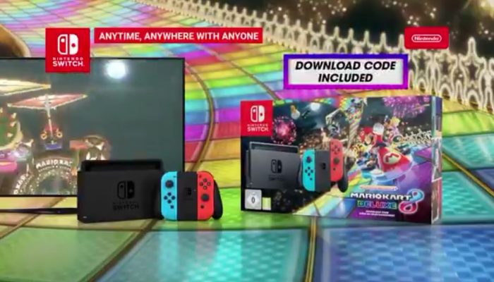 A limited Nintendo Switch Mario Kart 8 Deluxe bundle is now available in Europe