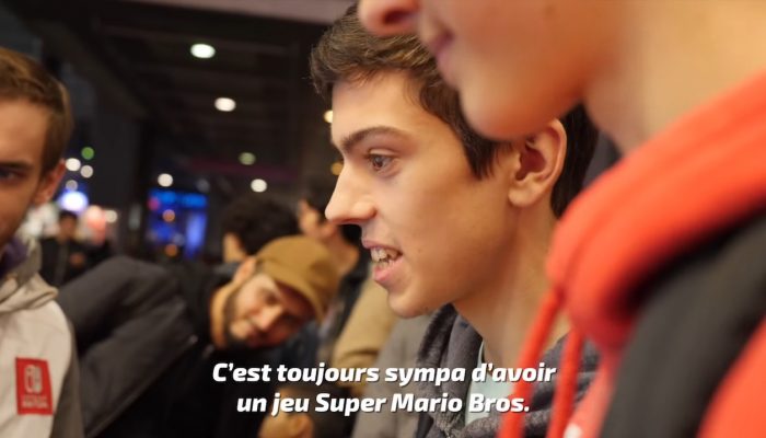 New Super Mario Bros. U Deluxe – Réactions de joueurs à la Paris Games Week 2018