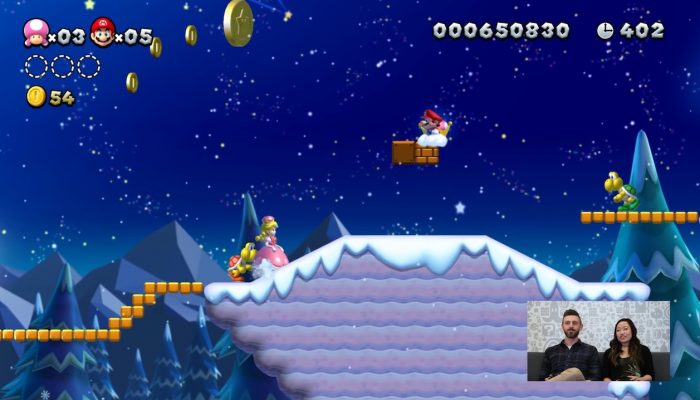 Nintendo Minute – New Super Mario Bros. U Deluxe Co-op Gameplay