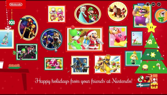 Nintendo’s 2018 holiday website is live