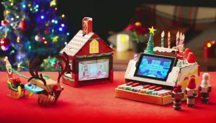 Nintendo Labo making it festive