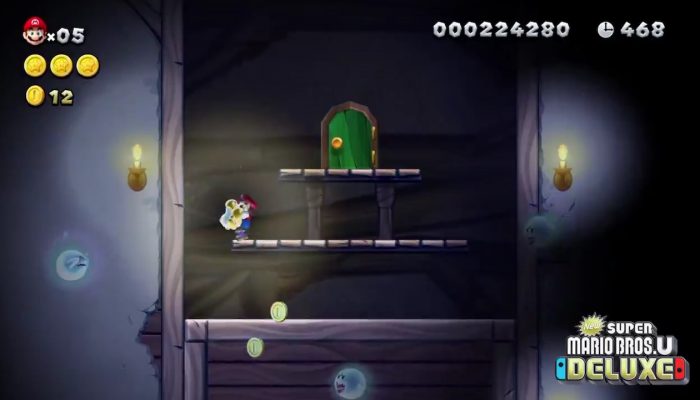 Check out the Baby Yoshis in New Super Mario Bros. U Deluxe