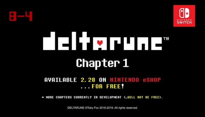 Deltarune – Chapter 1, Nintendo Direct 2.13.19