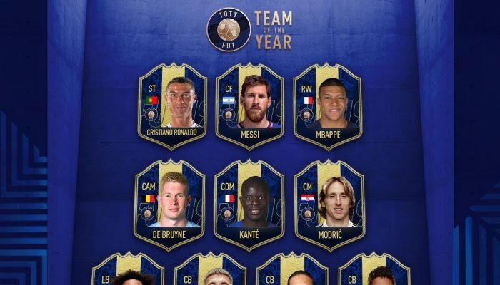 Here is FIFA 19’s Team of the Year