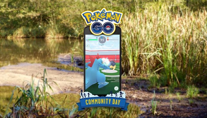 Hydro Cannon as Feraligatr’s exclusive move for January 2019’s Pokémon Go Community Day