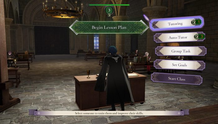 Prepare to take your role as a professor at the Officer’s Academy in Fire Emblem Three Houses