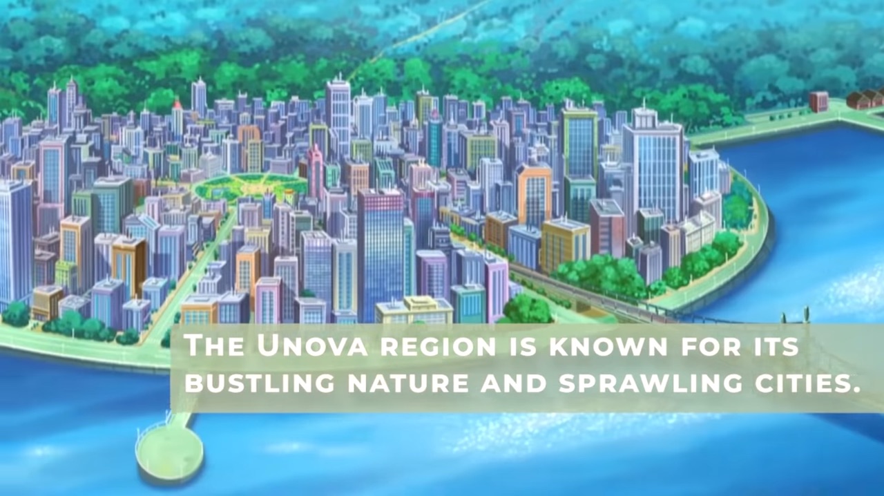 Unova Region 