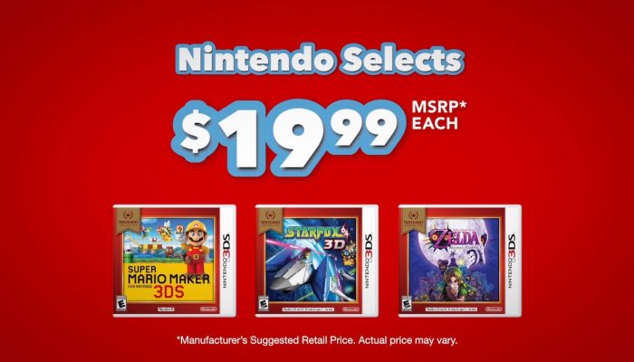 Nintendo 3DS – Nintendo Selects: Even More Games at a Great Price!