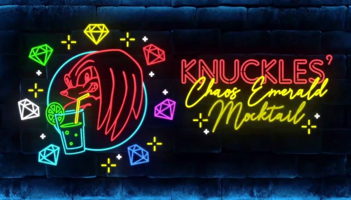 Knux Presents: Chaos Emerald Mocktails