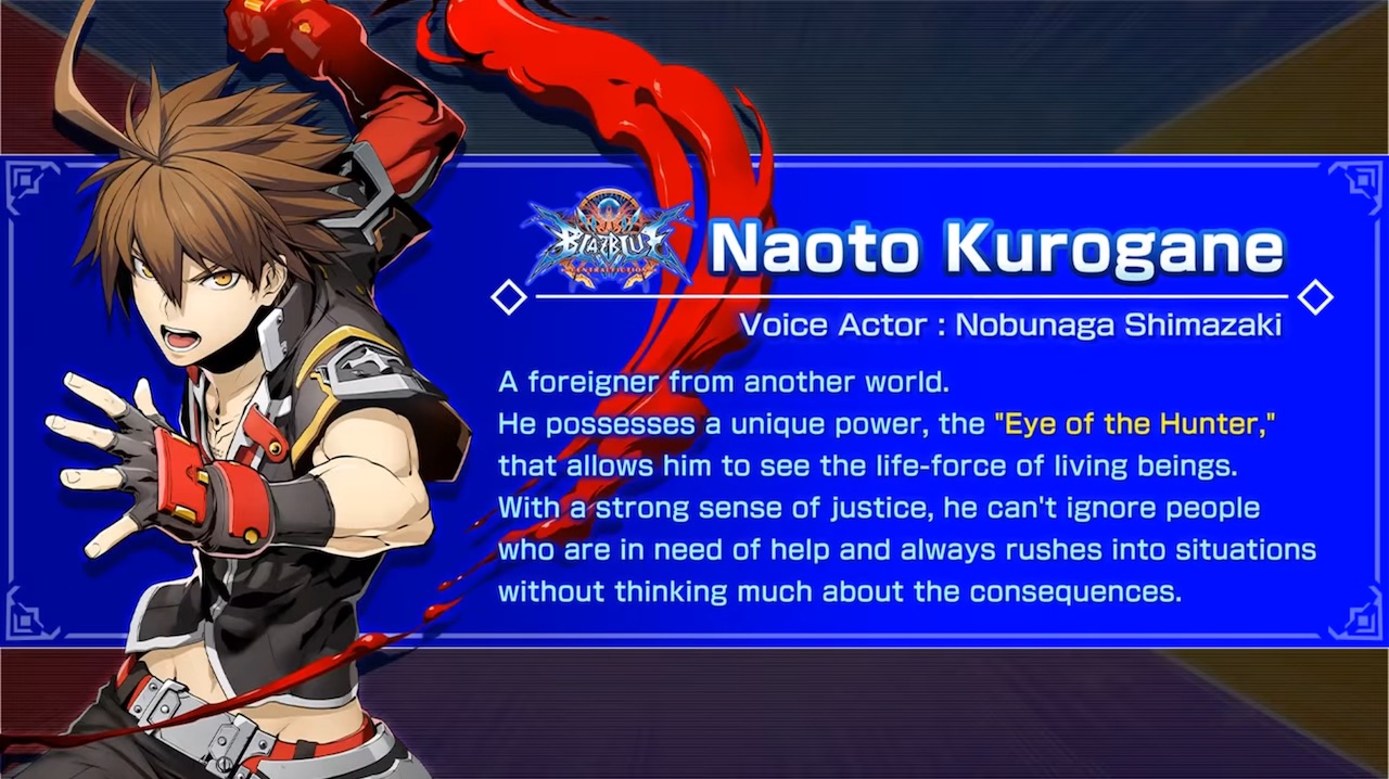 BlazBlue Cross Tag Battle - Naoto Kurogane Character Introduction