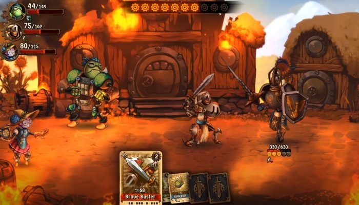 SteamWorld Quest – Boss Battle Gameplay