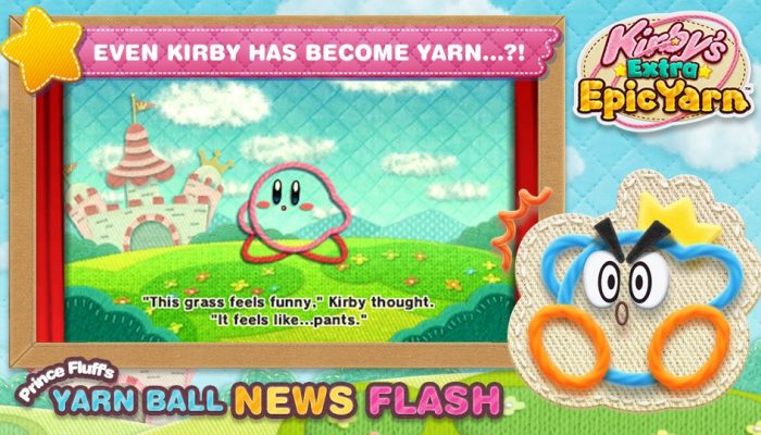 Kirby's Extra Epic Yarn - Demo Gameplay 