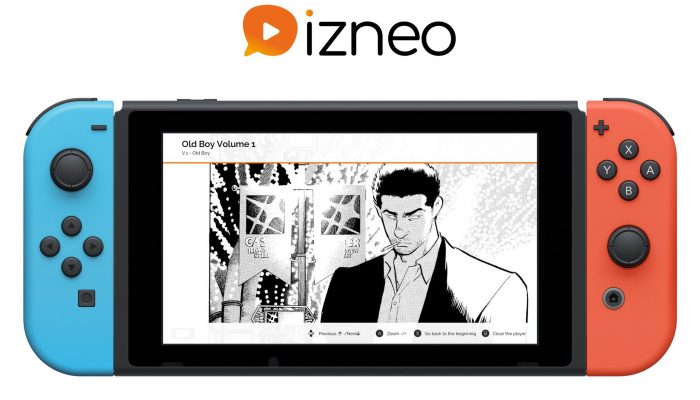 izneo available now on Nintendo Switch