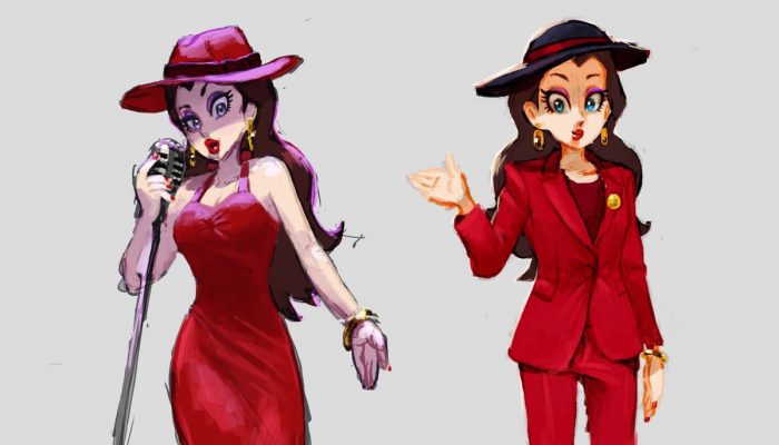 Here are some of final concept art for Pauline in Super Mario Odyssey