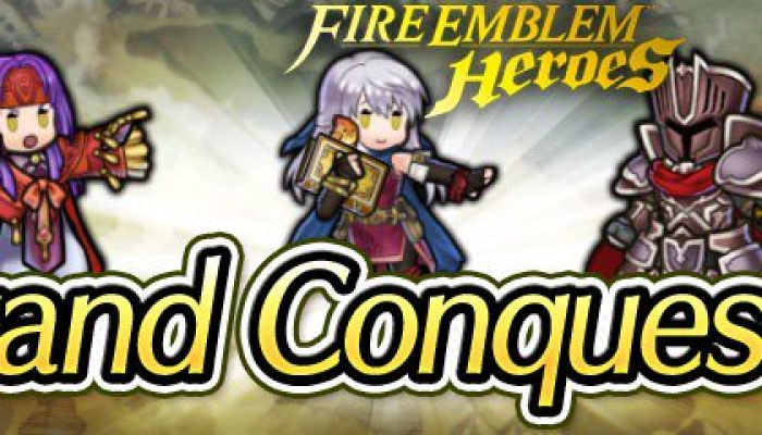Sanaki, Micaiah and the Black Knight Grand Conquests in Fire Emblem Heroes