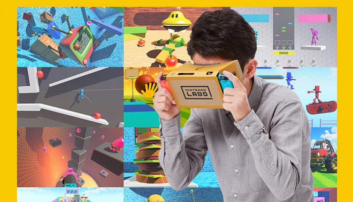 NoA: ‘Experience family-friendly VR with hippos, aliens, photography and more in new Nintendo Labo: VR Kit’