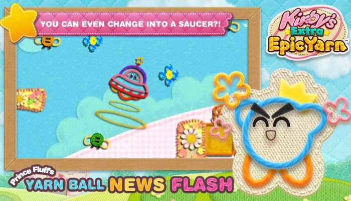 Prince Fluff’s Yarn Ball News Flash says Kirby cannot inhale enemies