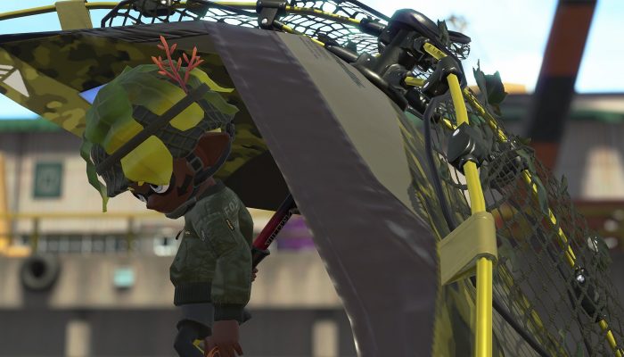 This is the Tenta Camo Brella from the Sheldon’s Pics in Splatoon 2