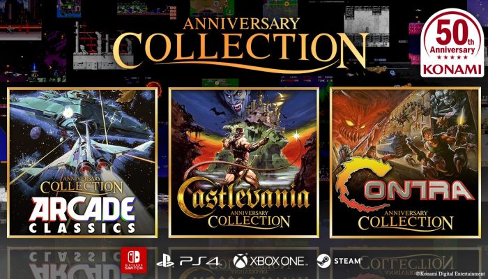 Konami 50th Anniversary Collections announced for Nintendo Switch