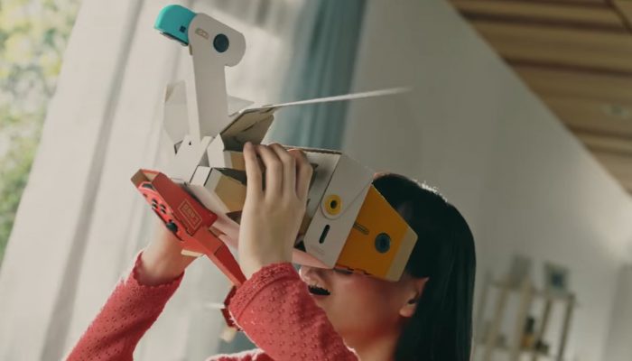 Nintendo Labo – Kit VR : Publicité Rentre au cœur du jeu !