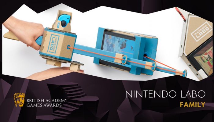 Nintendo Labo wins BAFTA Games 2019 Family award