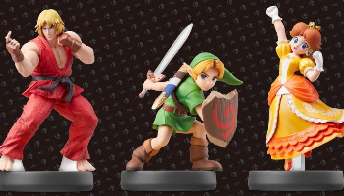 Ken, Young Link and Daisy Smash Bros. amiibo are available now