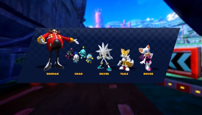 Team Sonic Racing – Character Types Spotlight