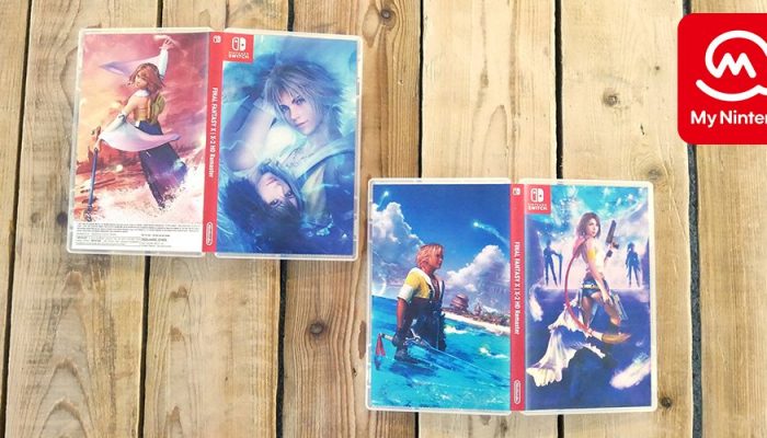 Final Fantasy X/X-2 HD Remaster reversible covers available on My Nintendo in Europe