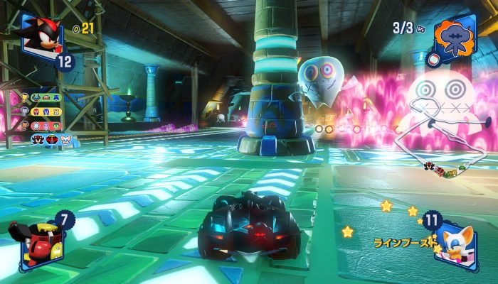 Team Sonic Racing – Japanese Boo’s House, Ring Challenge and More Screenshots