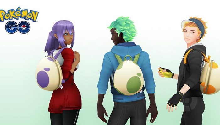 New spring-themed backpacks available in Pokémon Go