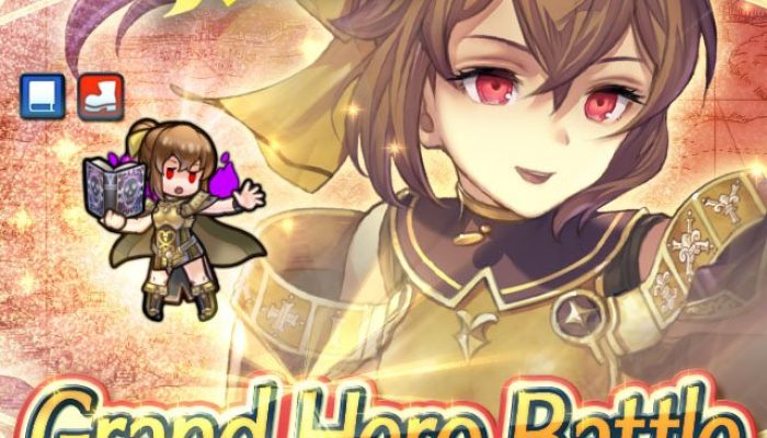 Delthea as a Grand Hero Battle in Fire Emblem Heroes