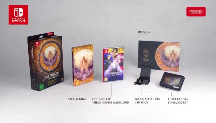 Check out the contents of the Fire Emblem Three Houses Limited Edition